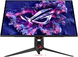 ASUS ROG Swift 27” 4K QD-OLED Gaming Monitor (PG27UCDM) - 240Hz, 0.03ms, Custom Heatsink, Neo Proximity Sensor, G-SYNC Compatible, 99% DCI-P3, True 10-bit color, DisplayPort 2.1a UHBR20, 3 yr warranty - 10