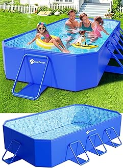 Foldable Large Non-Inflatable Portable Folding Swimming Pool