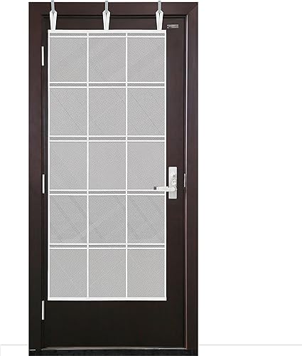 Cruise on Organizador de zapatos sobre la puerta retardador de fuego  malla blanca 15 bolsillos