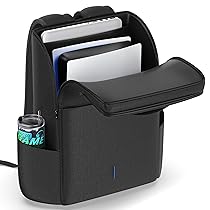 Rysker Zaino per Console PS5, Slim, Pro, Custodia PS5 con Protezione Completa per PS 5, Borsa PS5 di Grande Capacità per Doppio Controller, PS Portal, Laptop, Zaino PS 5 con 3 Tasche per Cavi, Nero