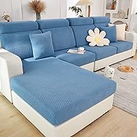 Vista 6 de Beacon Pet Funda universal para sofá resistente al desgaste, fundas elásticas para sofá mágico 2024, funda antideslizante en forma de L, funda