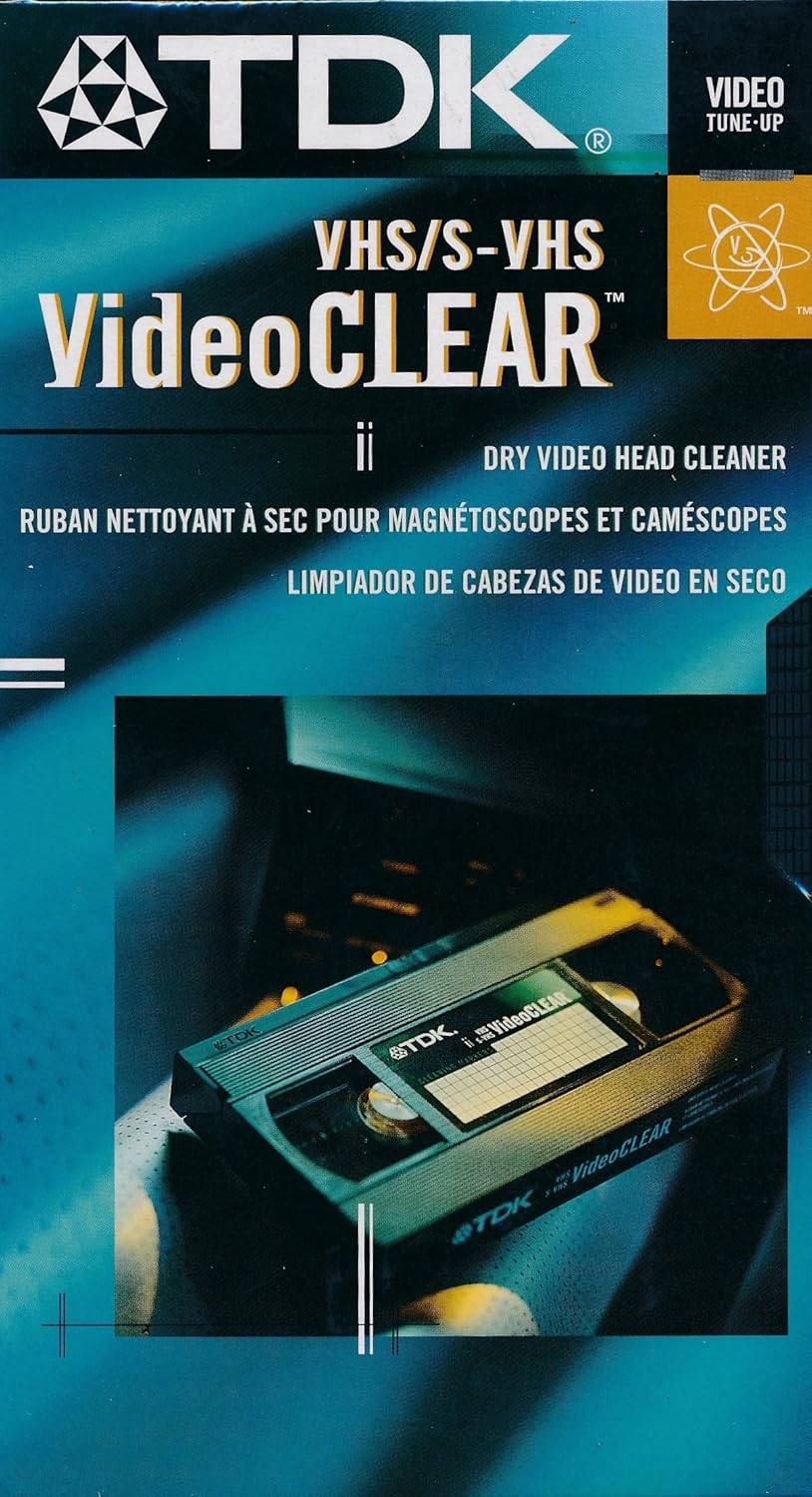 TDK VHS "Dry" Head Cleaner (discontinued par le fabricant) Tdk