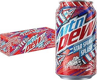 Star Spangled Splash Soda, 12oz 12 pack