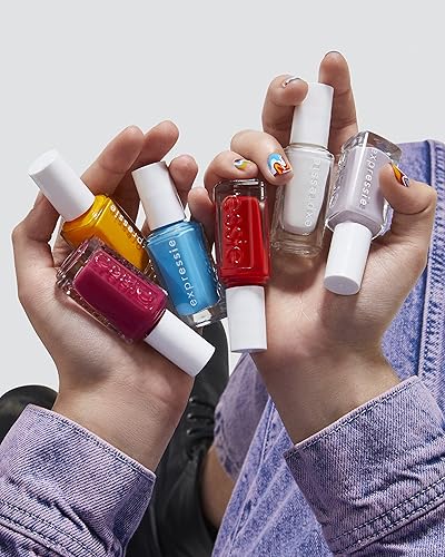 Vista 70 de essie - Esmalte de uñas de secado rápido, de un paso para color y brillo. 01 TRAER EL Latido