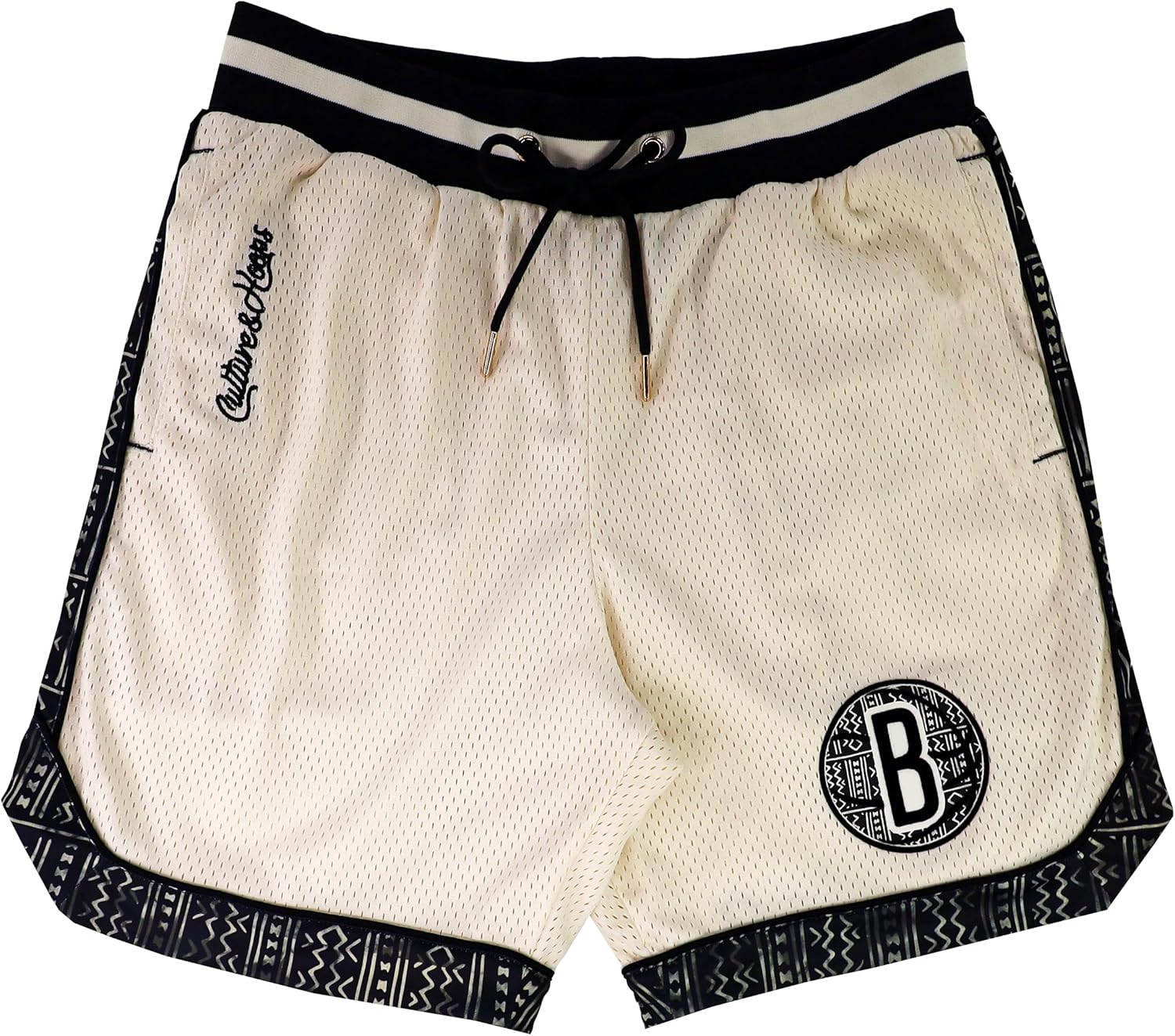 Two Hype NBA Men’s Knitted Mesh Shorts – Double Layer Athletic Breathable Sports Shorts for Daily Workout & Casual Wear