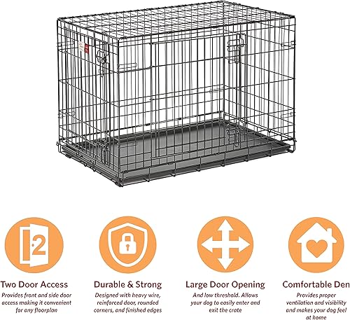 Miniatura 3 de Midwest Lifestages - Caja plegable para perros