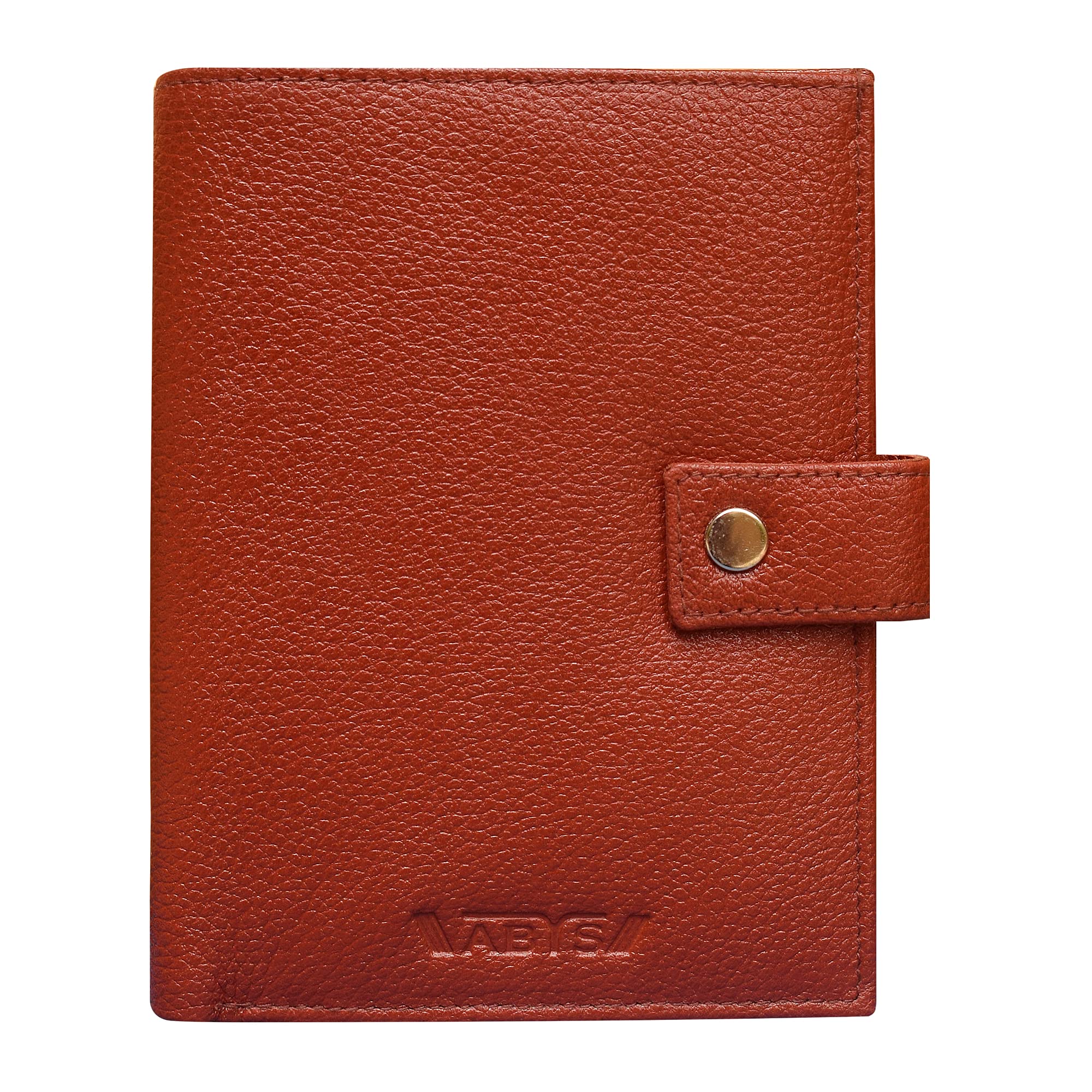 Genuine Leather Bombay Brown Card Holder||Travel Pasport Wallet||Card Case||Pen Slot and 2 Passport Slot for Men and Women-image-7