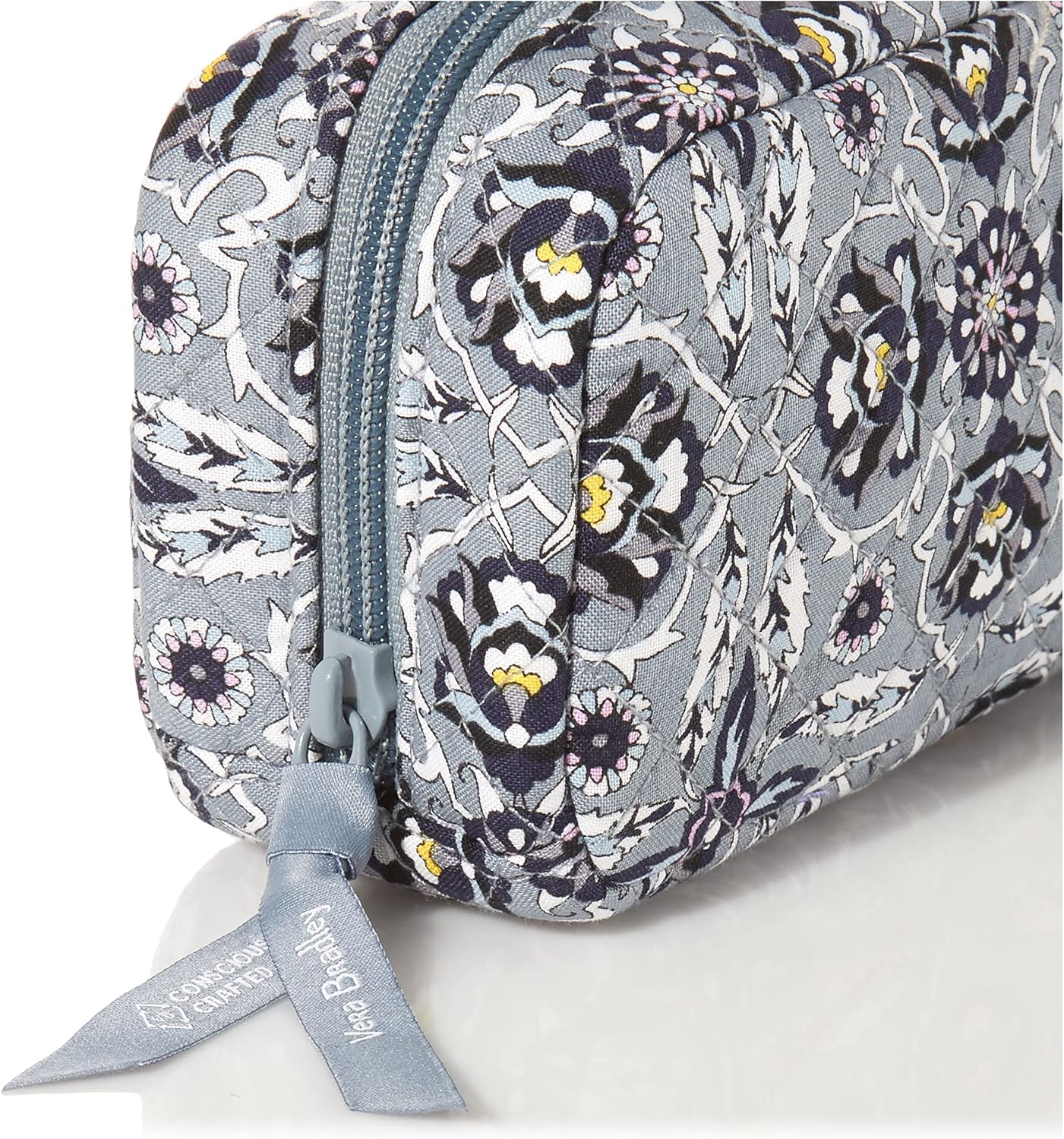 Vera Bradley womens Cotton Zip-around Essential Oil Case Travel Accessory, Plaza Tile - Recycled Cotton, One Size US : Industrial & Scientific