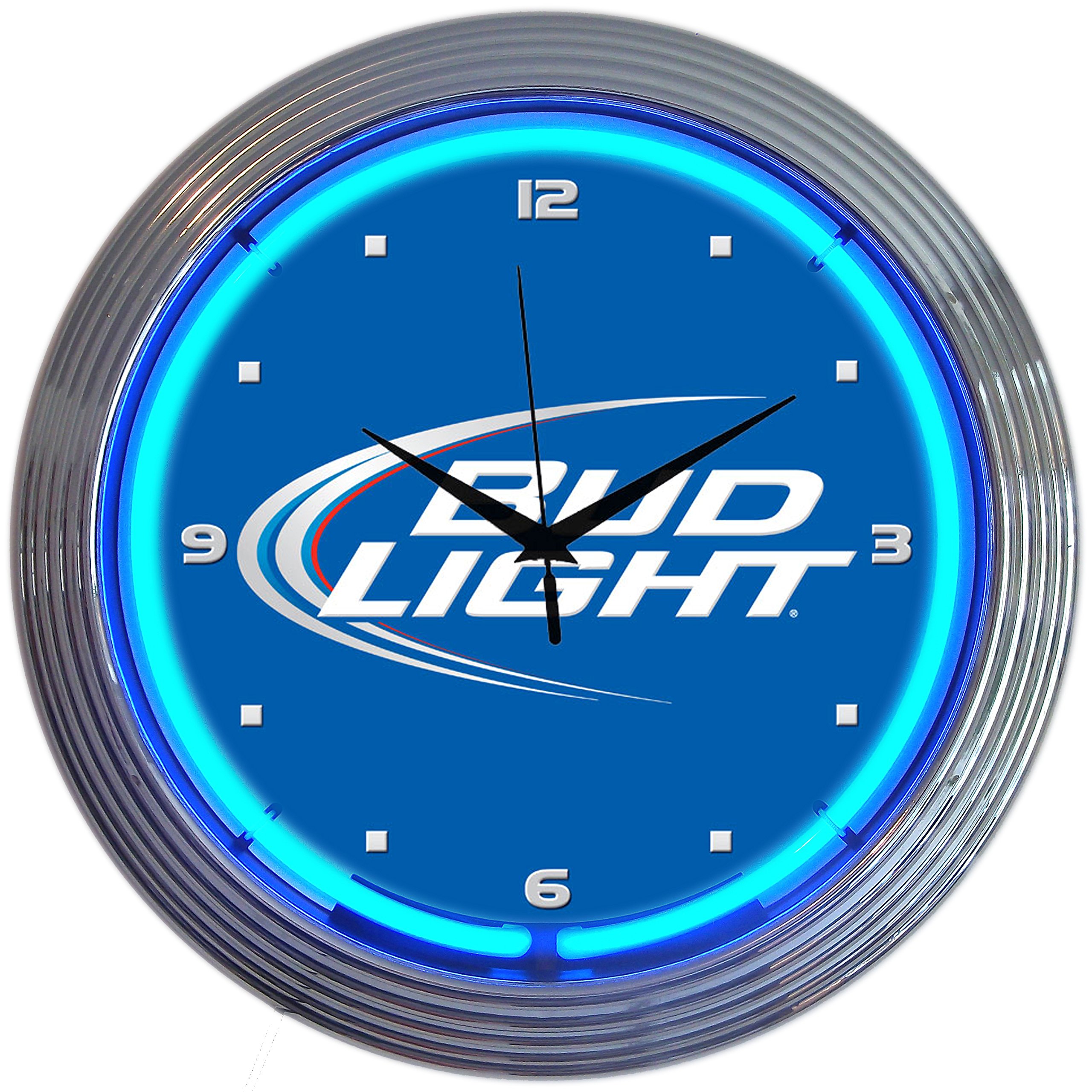 Neonetics Bud Light Neon Wall Clock, 15-Inch