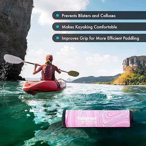 Miniatura 5 de Cascade Creek - Empuñaduras de pala para kayak, accesorios de kayak, agarre antideslizante, prevención de ampollas