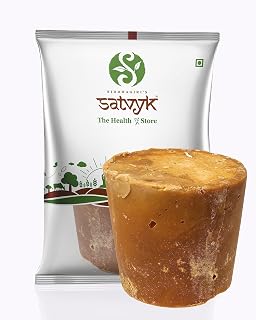 S Siddhagiri's SATVYK The Health re Store Organic Jaggery 1 kg (35.27 OZ)