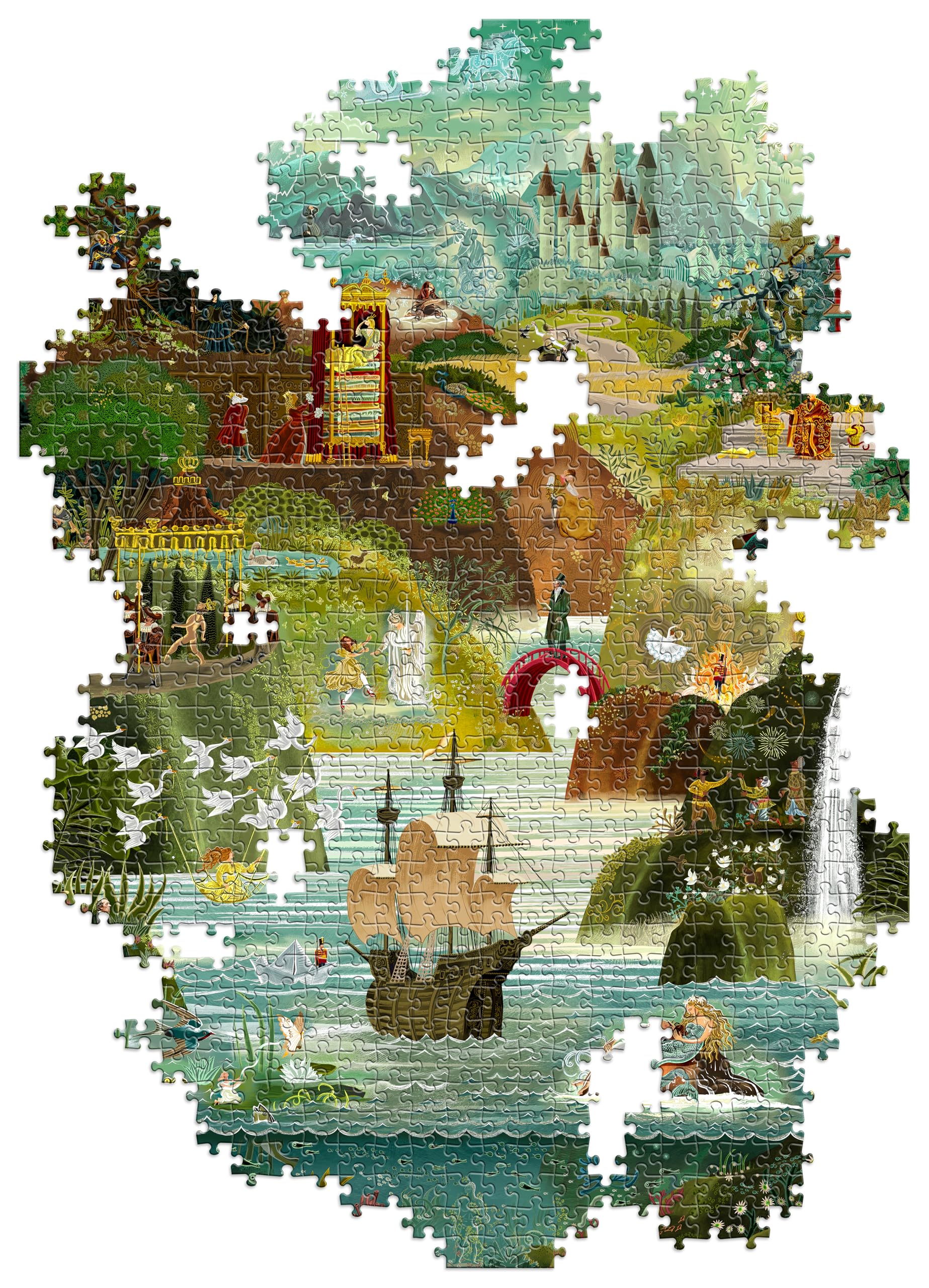 The World of Hans Christian Andersen's Fairy Tales: A 1000-piece