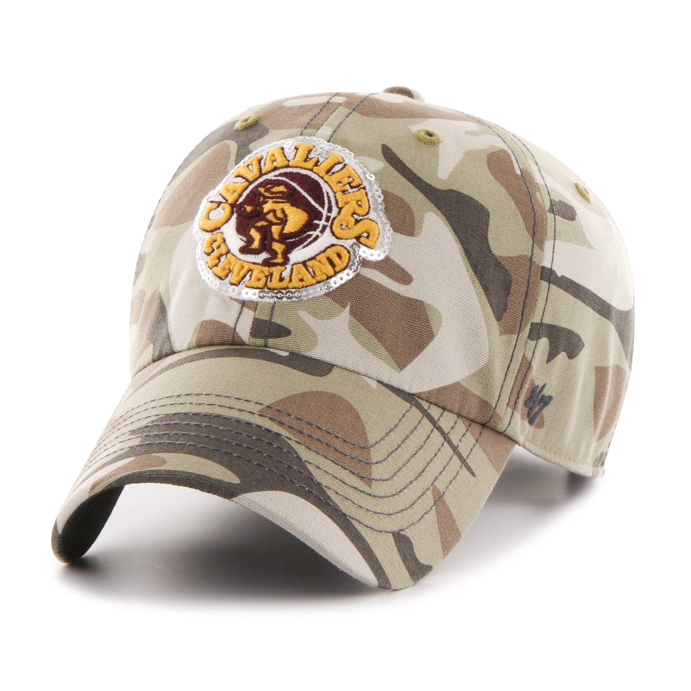 '47NBA Women's Sparkle Camo Clean Up Hat