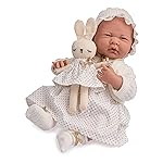 JC Toys - La Newborn Royal Collection| 15.5 Soft Body Baby Doll and Accessories | Designed by Berenguer Made in Spain | Ages 2+ | Royal Gift Set