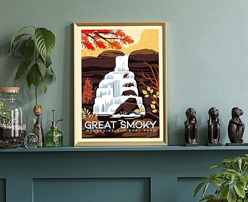 Miniatura 60 de Parques nacionales de las dunas de Indiana, impresión de póster de viaje, póster de viaje retro, parque nacional en Indiana, arte de pared de Dunas