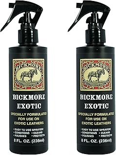 Sponsored Ad - Bickmore Exotic 8oz (2-Pack) - Specially Formulated Leather Spray Used to Clean Condition Polish and Protec...