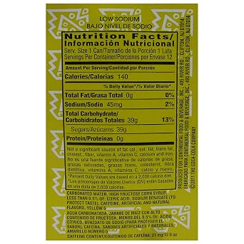 Inca Kola Golden Carbonated Beverage Soda - la kola dorada - 12 oz cans - 12pk