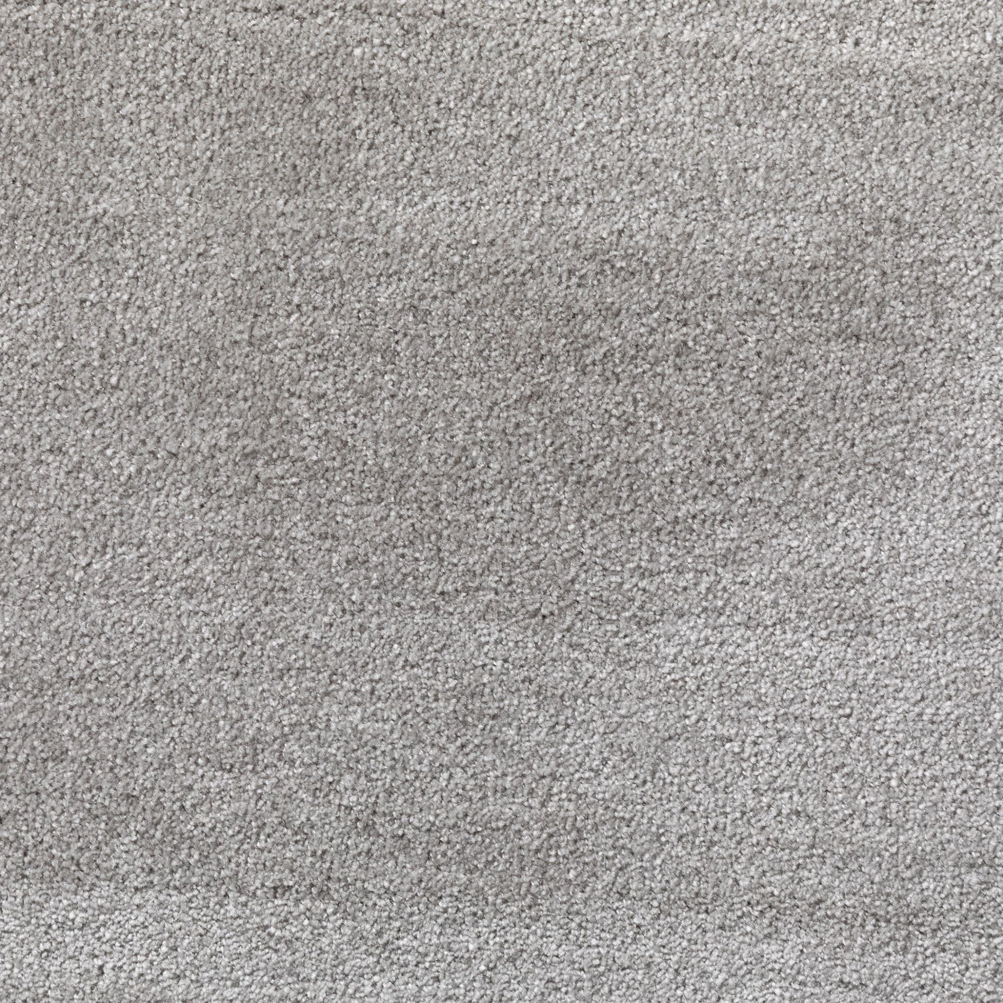 Steffensmeier Teppichboden Lipari Meterware | Auslegware für Kinderzimmer Wohnzimmer Schlafzimmer | Grau, Größe: 300x300 cm