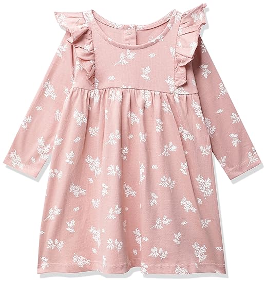 Mothercare Baby-Girls Cotton A-Line Knee-Length Casual Dress