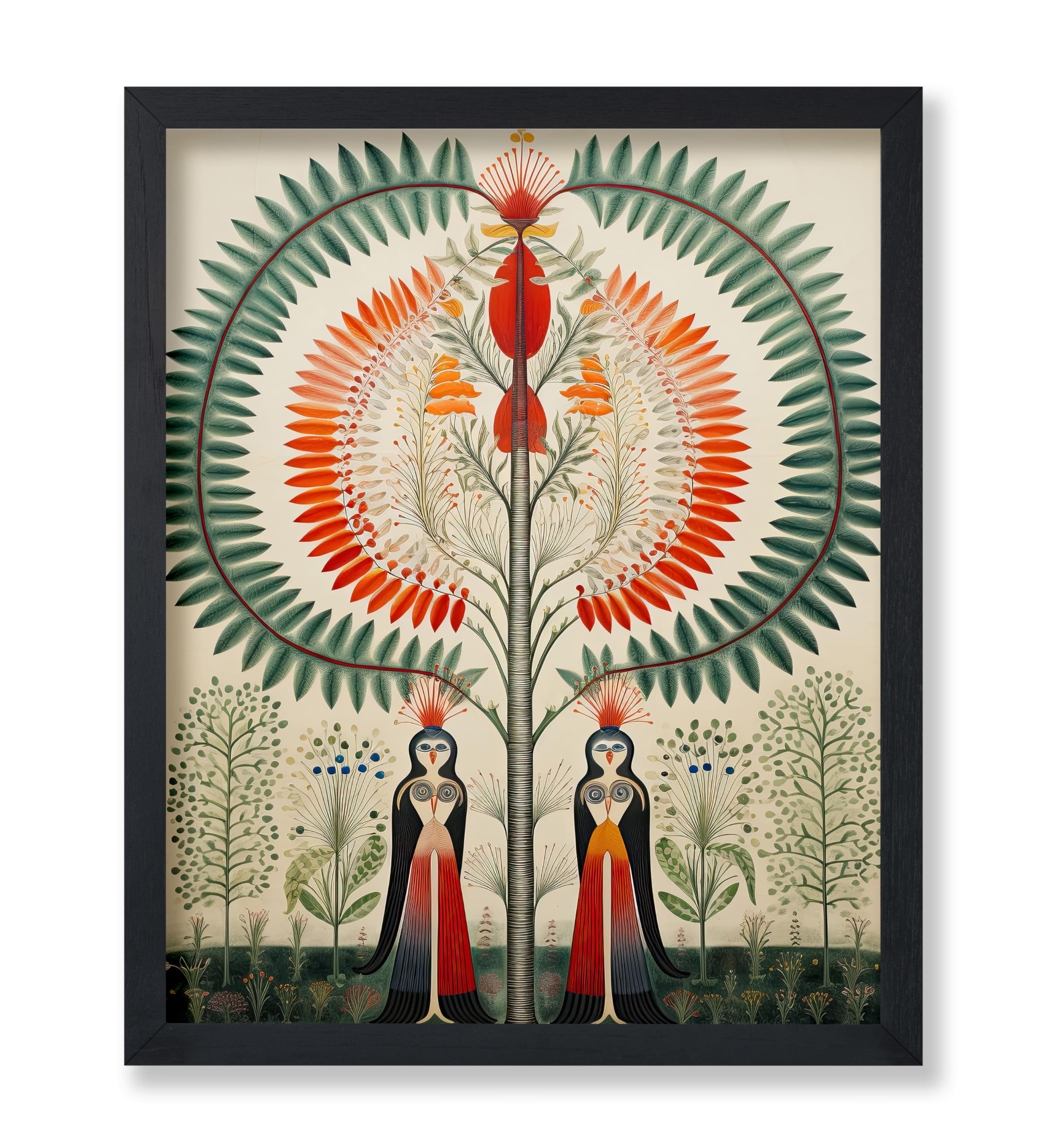 Poster Master Weird Tree Poster - Psychedelic Print - Trippy Art - Modern Art - Trendy Art - Abstract Art - Gift for Men & Women - Decor for Office,