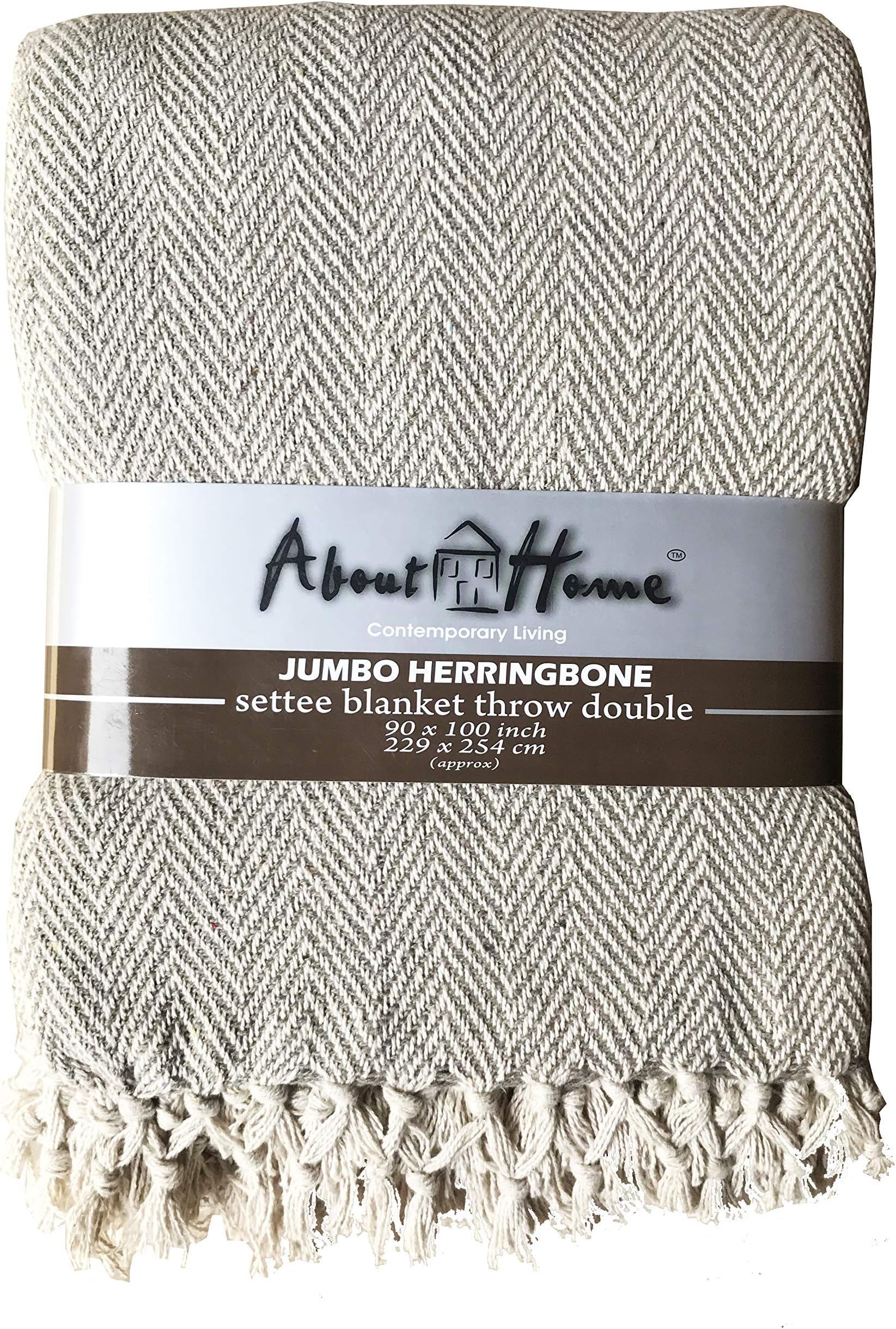 About Home, 100Percent_Cotton, Beige, Double