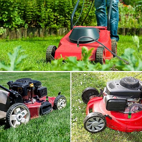 Miniatura 7 de Dreyoo Kit de lavado de cubierta de cortacésped, kit de accesorios de adaptador de lavado de cubierta, accesorios de limpieza para cortacésped,