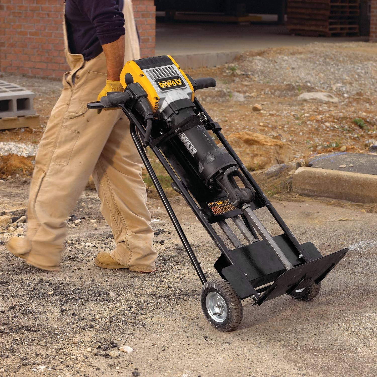 DEWALT Demolition Hammer / Pavement Breaker with Hammer Truck, 15-Amp (D25980K)