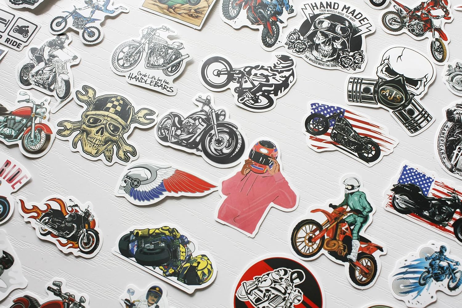 Buy Funny Dirt Bike Helmet Stickers 