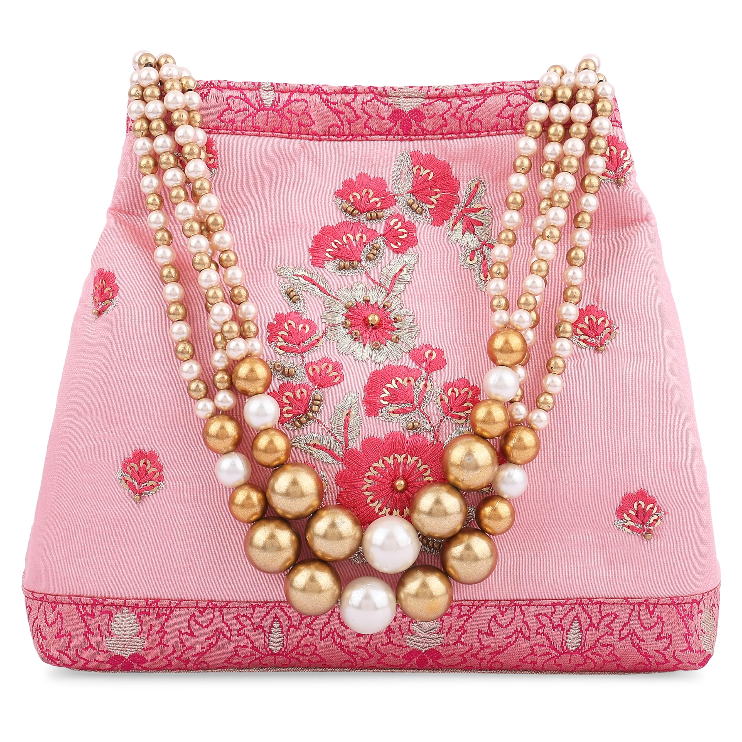 See full amazon price history chart for MASQ by Q-One Designer Pastel Hues Embroidered Women Silk Potli Bag for Girls, Pearl Handle and Tassel Ethnic Purse Women’s/Girls Handbag for Party (Quad-Potli_Floral-Paisley_Pink) MASQ by Q-One Designer Pastel Hues Embroidered Women Silk Potli Bag for Girls, Pearl Handle and Tassel Ethnic Purse Women’s/Girls Handbag for Party (Quad-Potli_Floral-Paisley_Pink) (B0CQYRQ3HH) Amazon Price History, Amazon Price Tracker