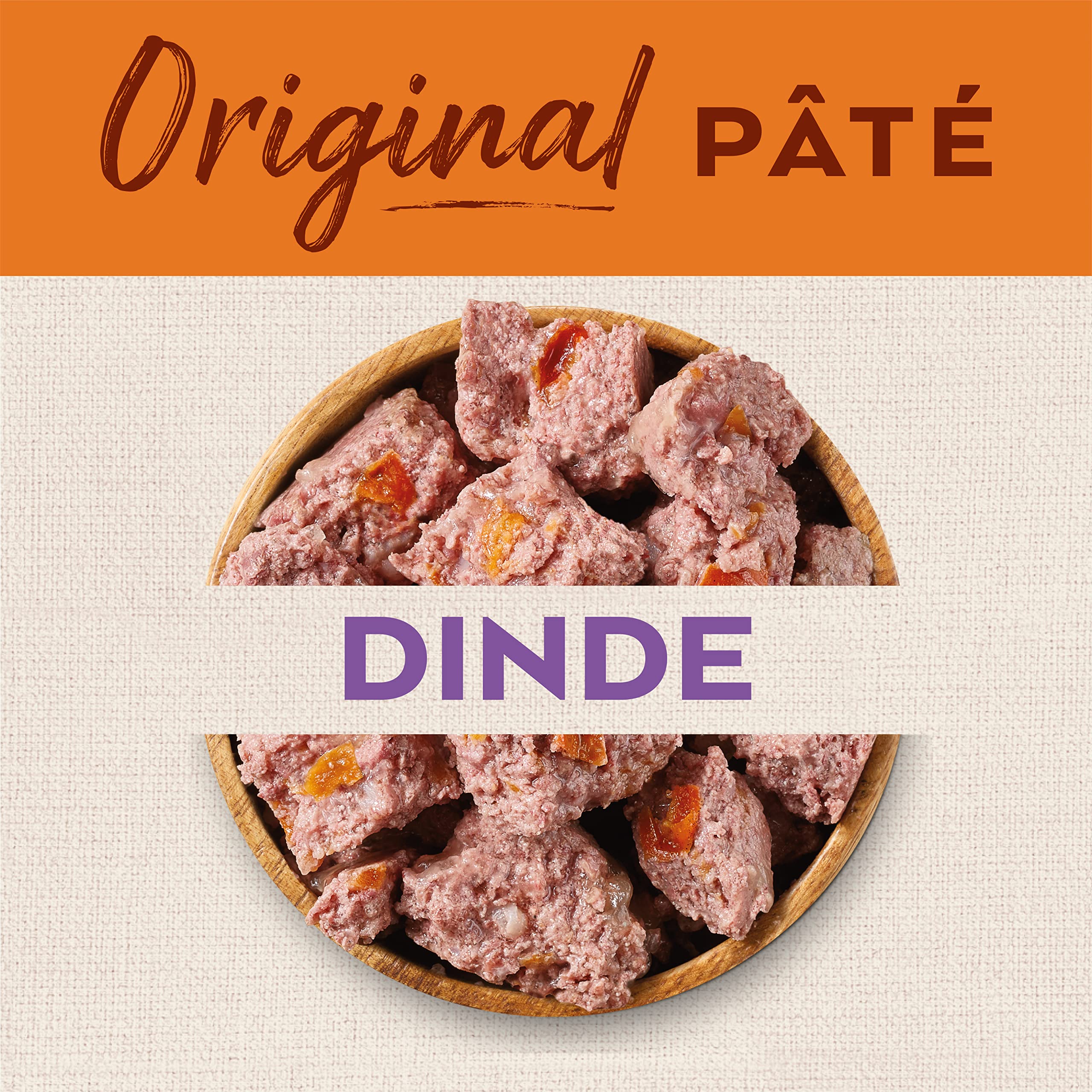 Nature's Variety Original No Grain - Mini pasztety dla dorosłych psów z indykiem - Opakowanie 8 x 150 g