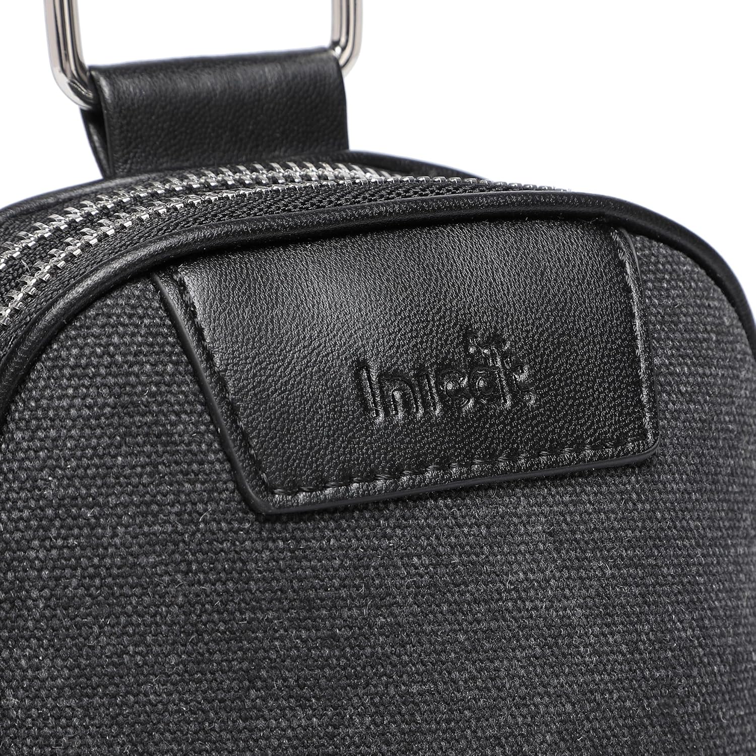 Canvas Small Anti Theft Crossbody Bag with Zip Lock, Lightweight RFID Sling Bags Fanny Pack for Travel