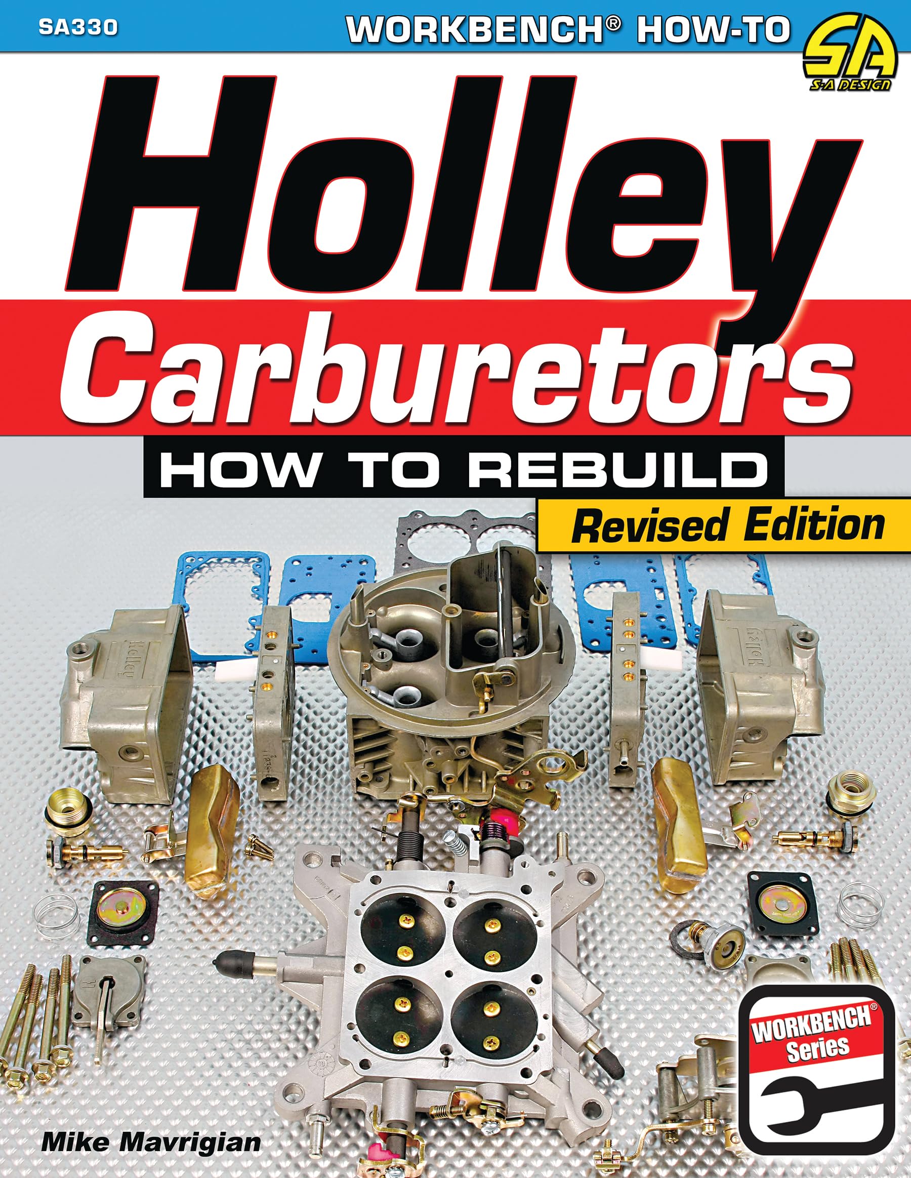 Front cover of the book 'Holley Carburetors: How to Rebuild'