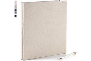 Aesthetic Self Adhesive Photo Album (3x5 4x6 5x7 6x8 8x10 Off-White)