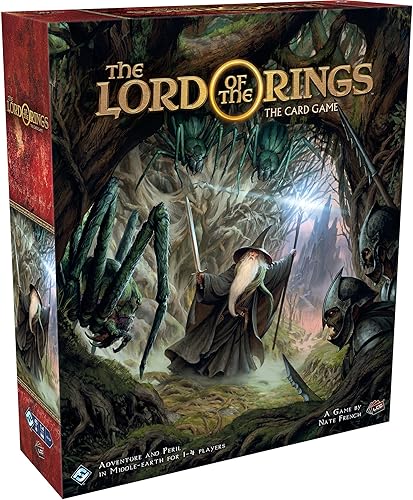 The Lord of the Rings The Card Game Revised Core Set  AventuraJuego cooperativo para adultos y adolescentes  A partir de 14 años, 1-4 jugadores,