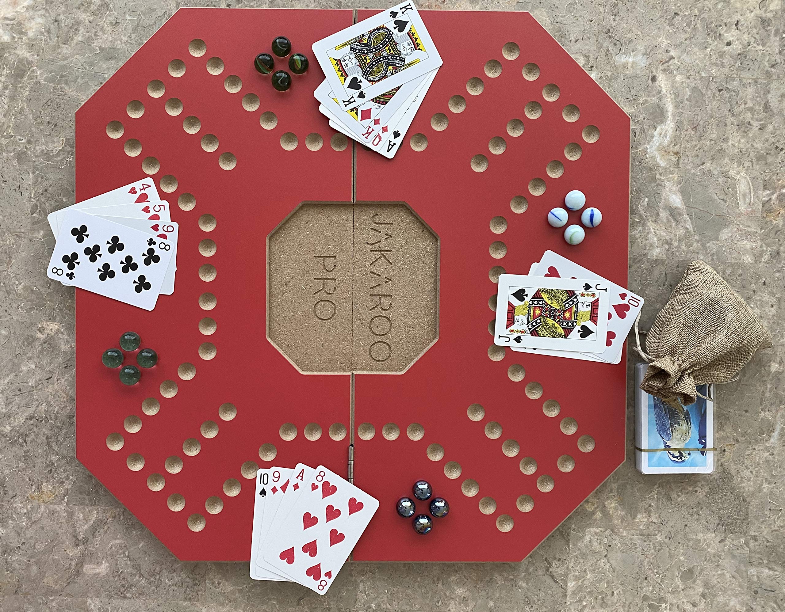 Jackaroo Game for Strategic Planning Jakaroo Pro Red for 4 players