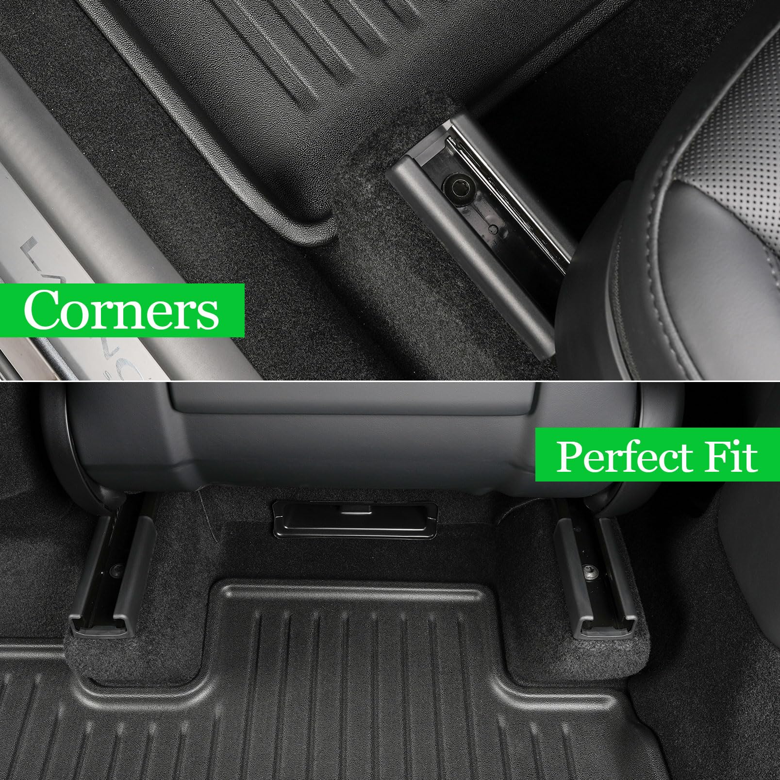 SHARGGE Model Y Juniper Car Floor Mats 2025 New Tesla Y All Weather TPE Full Set Cargo Liners — view 9