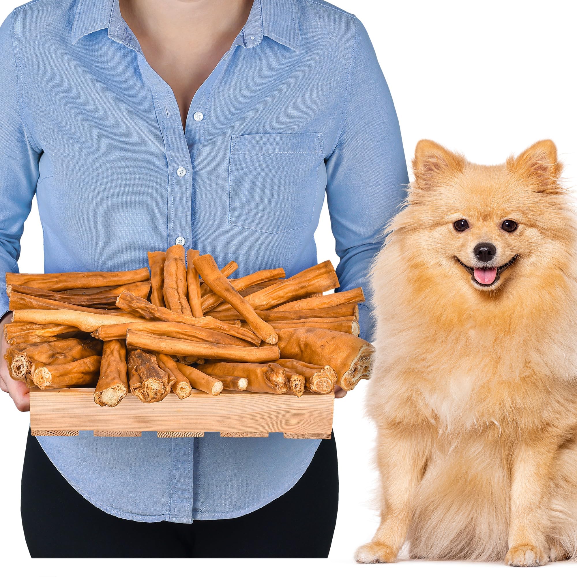 White Beef Tail (1 kg) | 100% Pure Beef | Natural & Additive-Free | Protein-Rich Dog Snack | Natural Chew for Dental Care | Fresh and Premium Quality