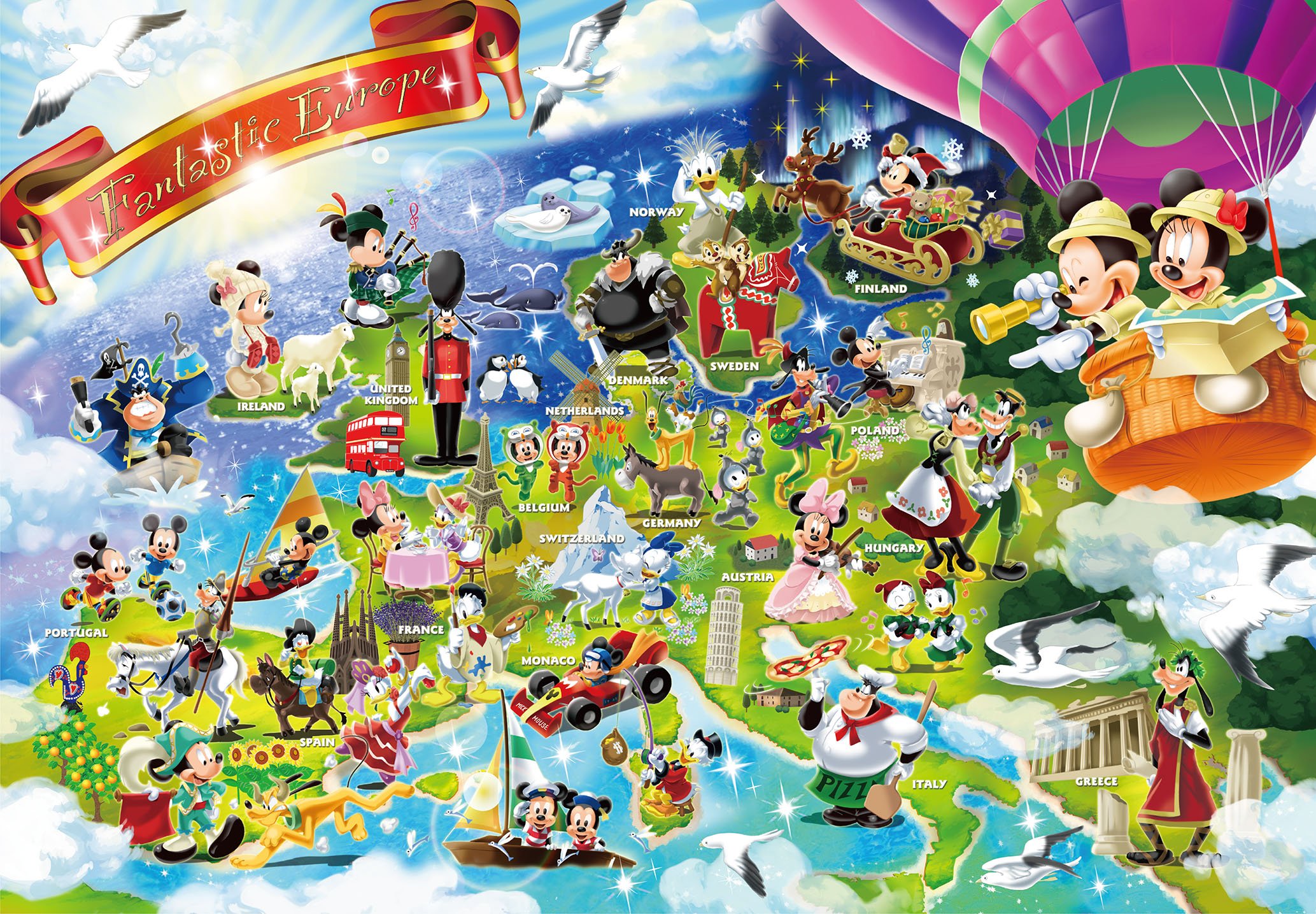 Amazon.co.jp: 1000ピース ジグソーパズル ディズニー 