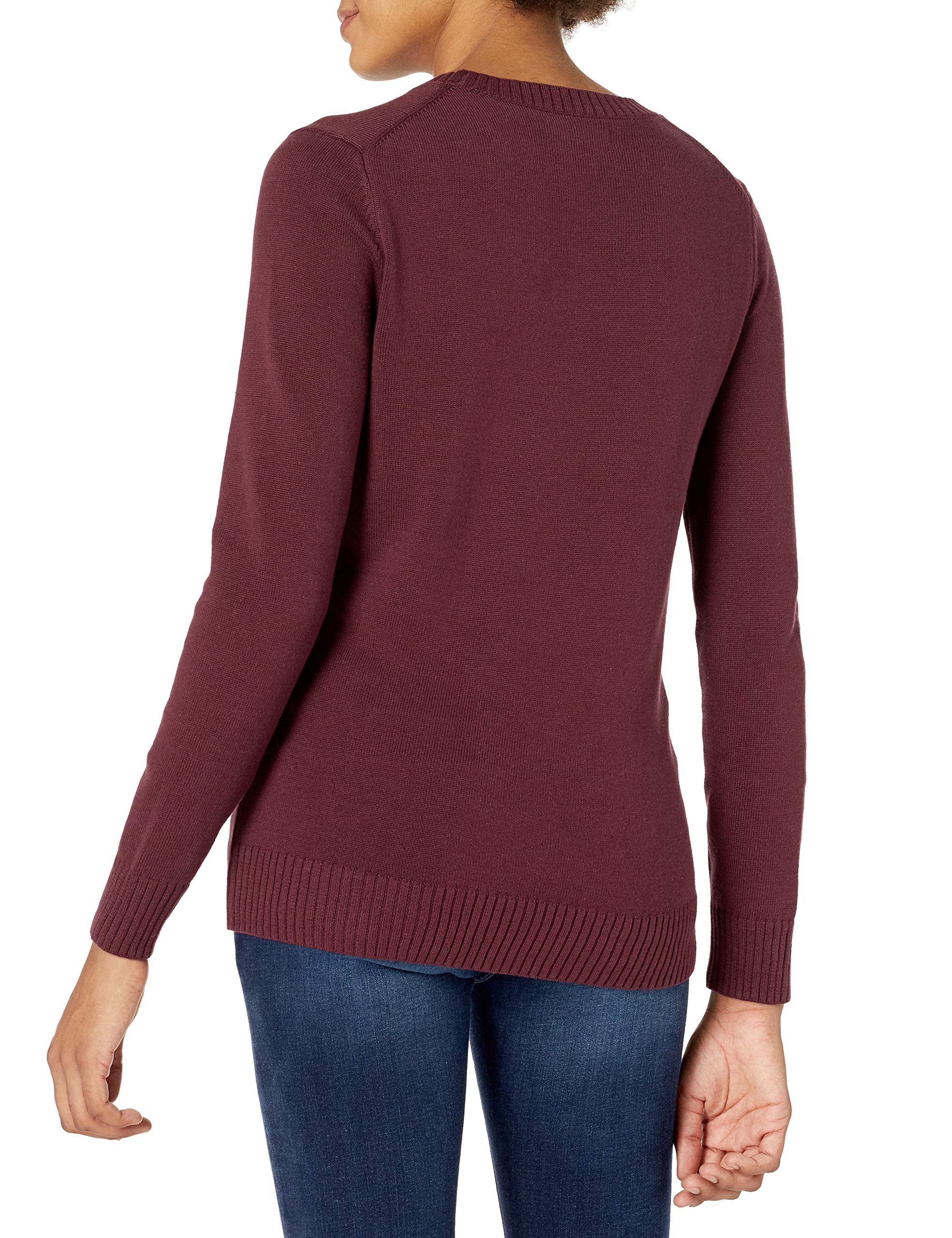 Amazon Essentials Pull À Col Rond 100% Coton (Disponible en Grande Taille) Femme