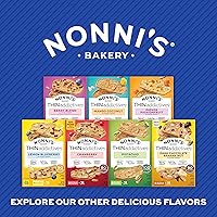 Vista 7 de Nonni's THINaddictives Galletas finas de almendras, galletas de pistacho y almendras, dulces crujientes y masticables, envueltas individualmente