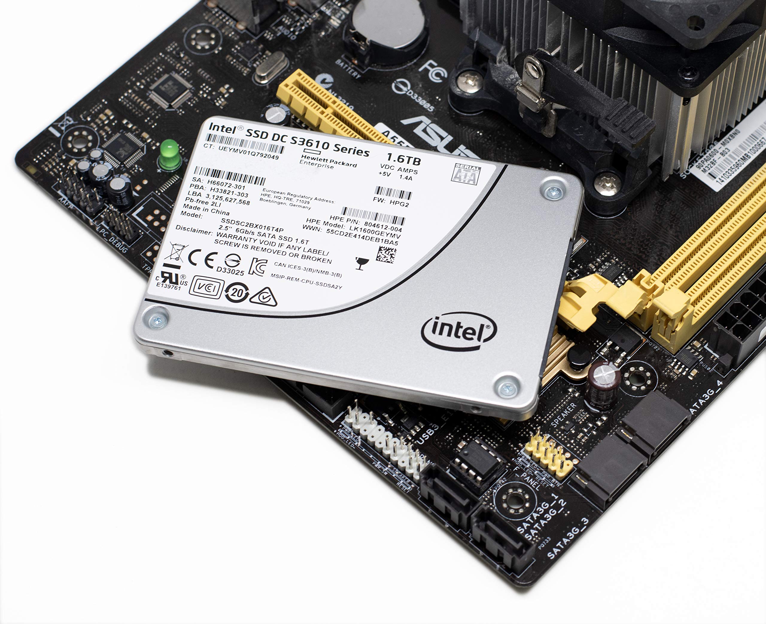 Amazon.co.jp: HPE LK1600GEYMV SSDSC2BX016T4P 1.6TB SATA-III 6Gb/s 