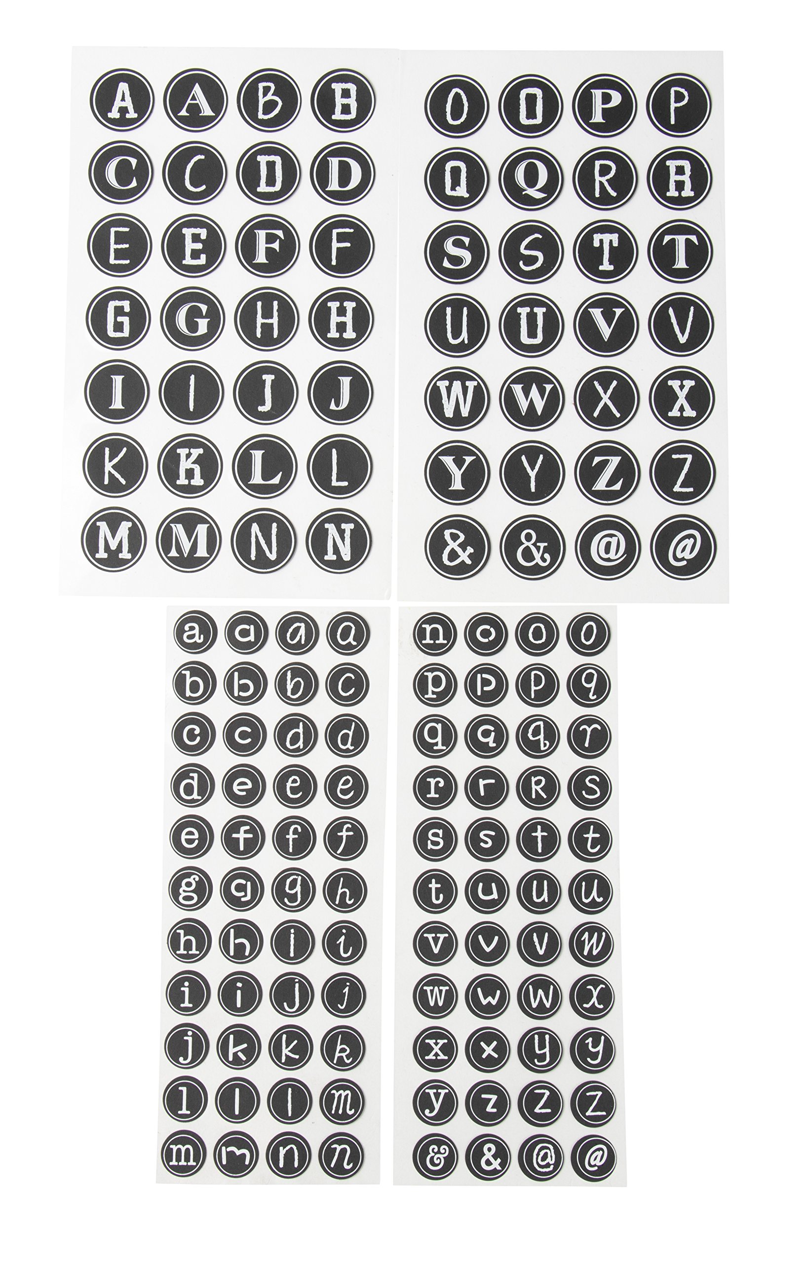 Buy Chalkboard Theme Letter Stickers (144Pack) Uppercase and