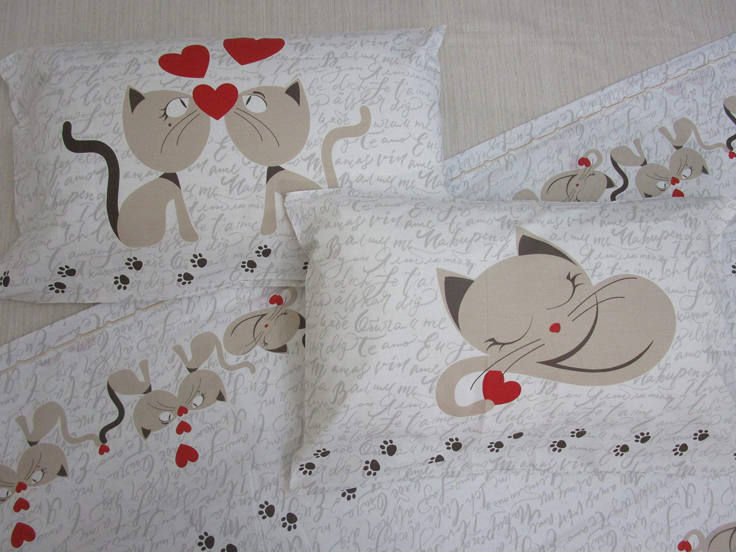 Juego de cama de matrimonio, Sábanas, Ropa Cama con impresión fotográfica, diseño de playa con islas Maldivas, 100% algodón !