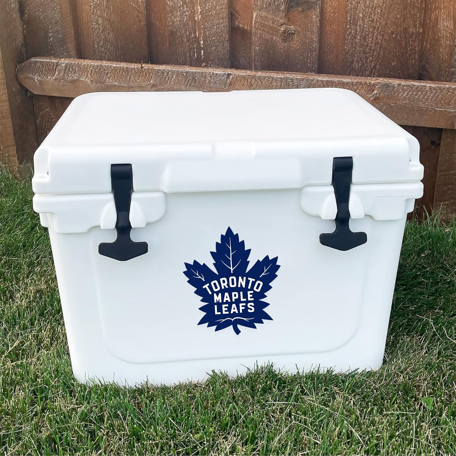 Desert Cactus Toronto Maple Leafs Sticker NHL Team National Hockey League Vinyl Decal Laptop Water Bottle Car Scrapbook (Individual A)