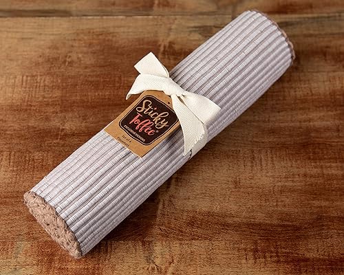 Miniatura 7 de Sticky Toffee - Manteles individuales y caminos de mesa gruesos, acanalados, con diseño de granja y de rombos