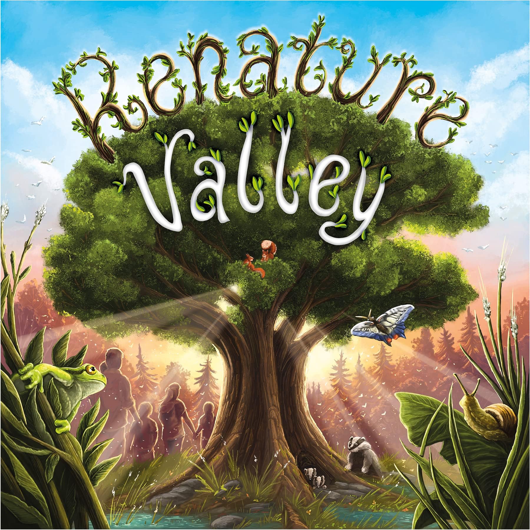Capstone Games: Renature Valley - Expansion Strategy Board Game, Transform an Ecosystem, Ages 12+