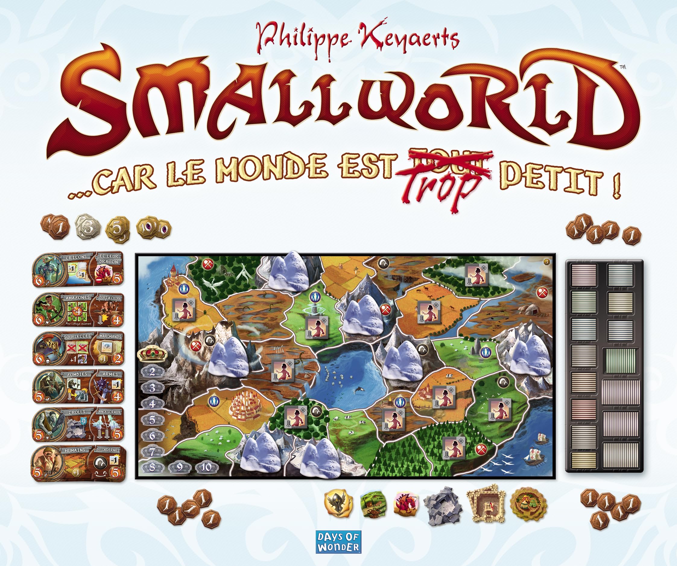 Asmodee - Gioco di strategia - Small World