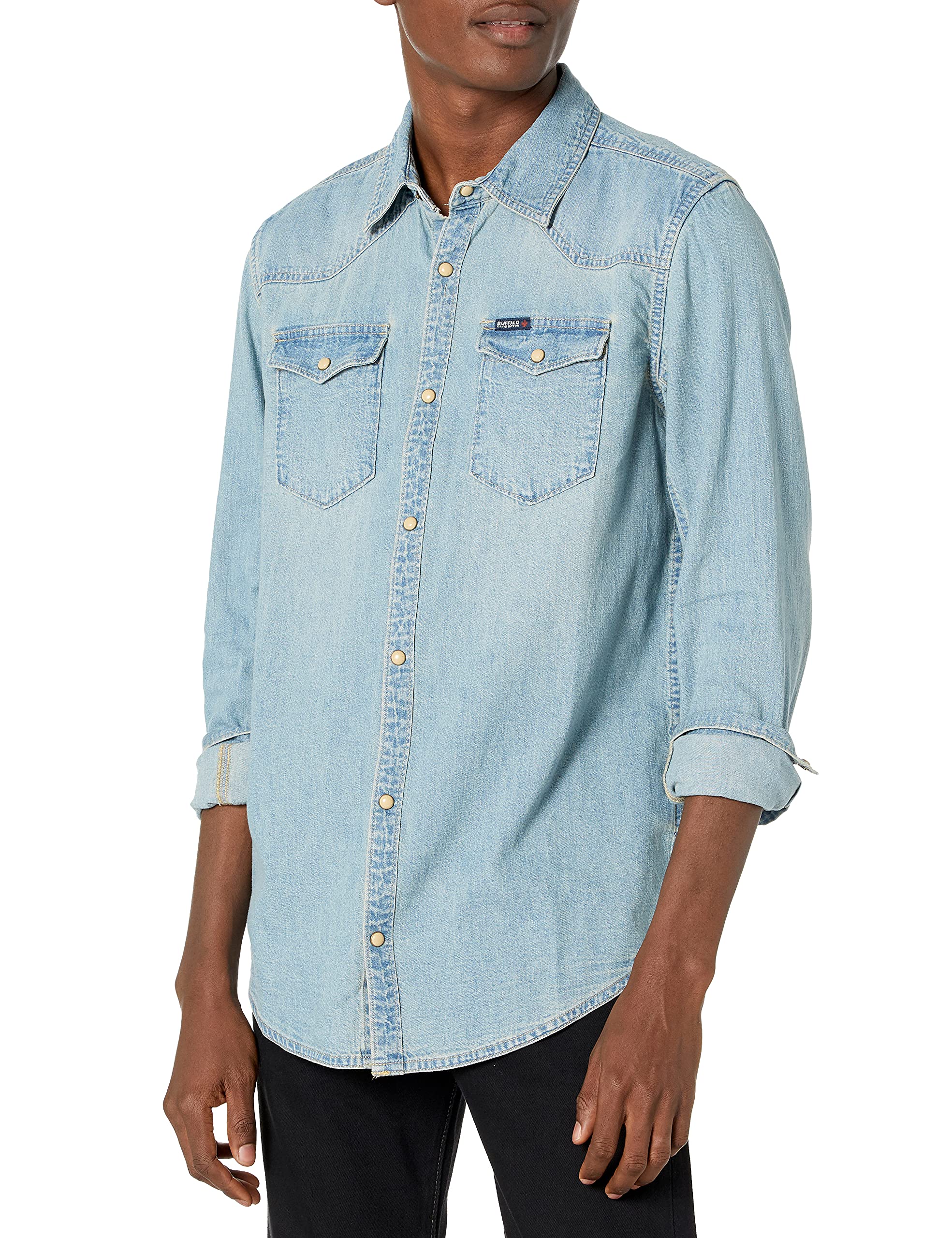 Buffalo David Bittonmens Sheldon Button Down Shirt