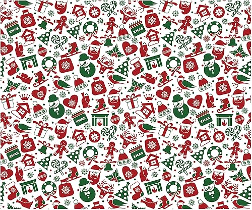 150 hojas de papel de cera de Navidad para alimentos, papel de delicatessen, envoltura de sándwich, envolturas de galletas de caramelo,