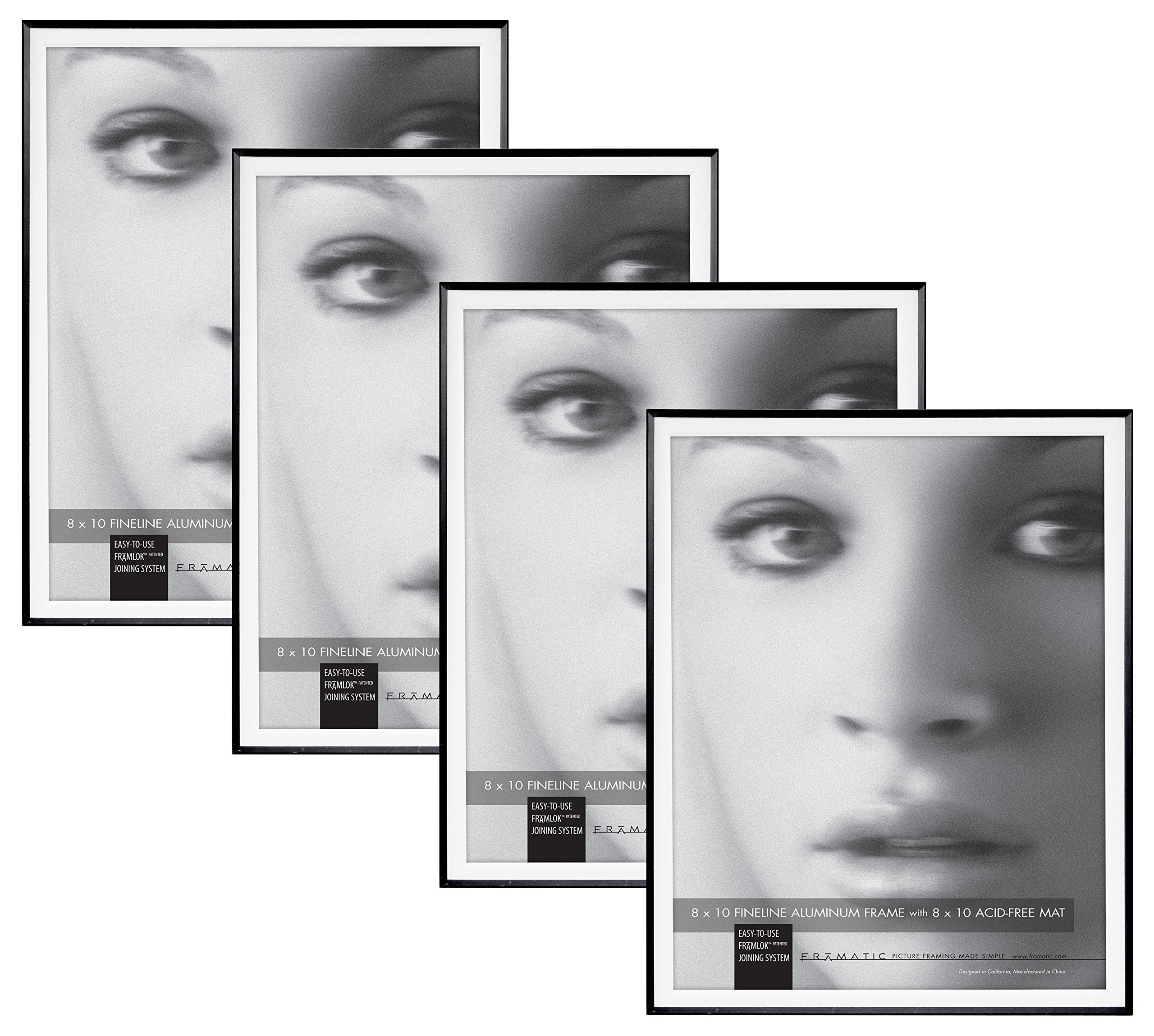 MCSFrame, Black, 8 x 10 in with mat